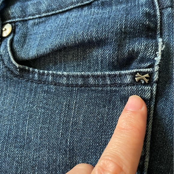 Royal Bones Jeans Size 3 with Skull Pockets☠️ - Picture 4 of 5